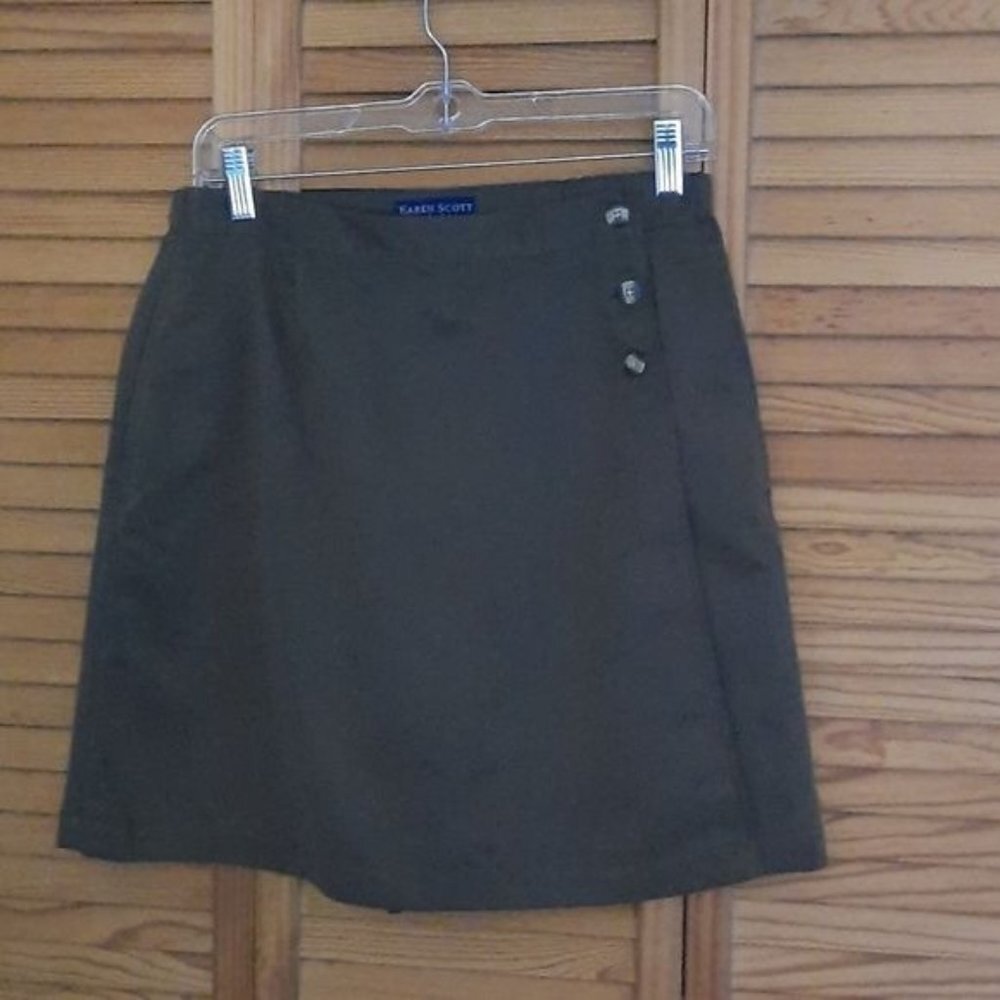Karen Scott Petites Green Skort Size 6P